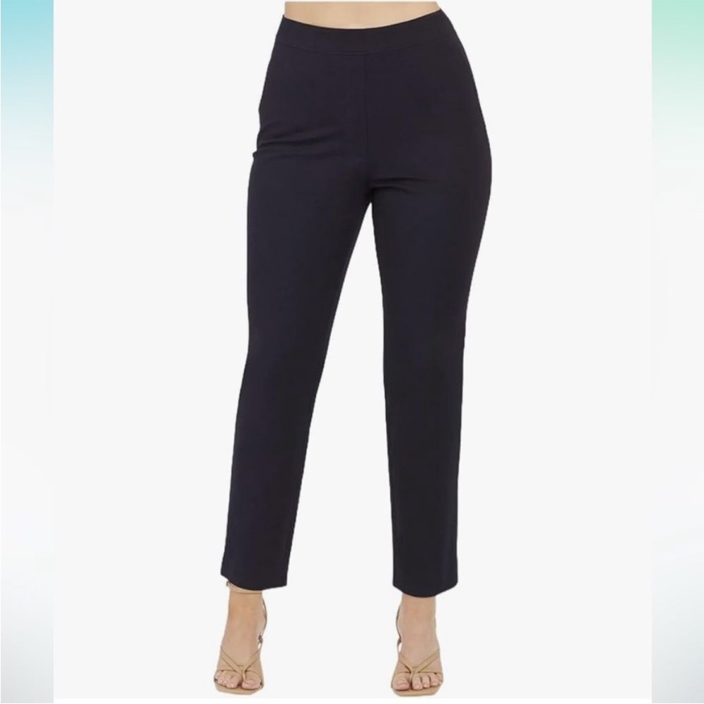 Spanx Women's The Perfect Pant Slim Straight woman’s plus size 1x guc black